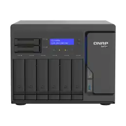 QNAP - Serveur NAS - 8 Baies - SATA 6Gb - s - RAID RAID 0, 1, 5, 6, 10, 50, JBOD, 60 - RAM 1... (TS-H886-D1622-16G)_3