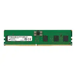 Micron - DDR5 - module - 16 Go - DIMM 288 broches - 6400 MHz - PC5-51200 - CL52 - 1.1 V -... (MTC10F1084S1RC64BD2R)_1