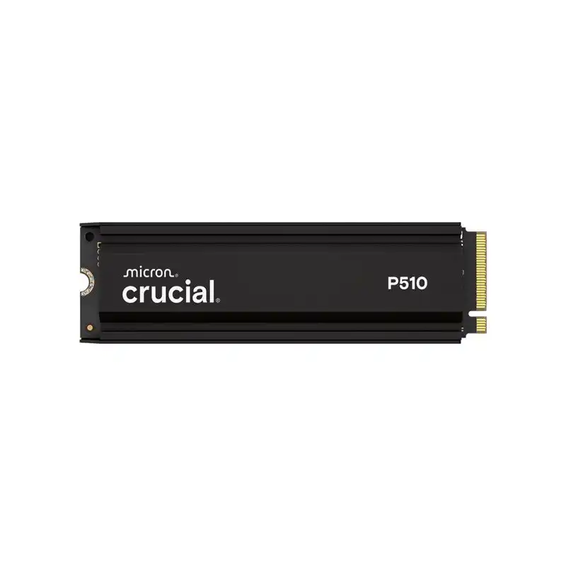 Crucial P510 - SSD - 2 To - interne - M.2 2280 - PCI Express 5.0 x4 (NVMe) - dissipateur de cha... (CT2000P510SSD5)_1