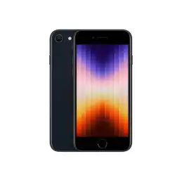 Apple iPhone SE (3rd generation) - 5G smartphone - double SIM - Mémoire interne 64 Go - Écran LCD - ... (MMXF3ZD/A)_5