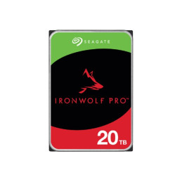 Disque dur - 20 To - interne - 3.5" - SATA 6Gb - s - 7200 tours - min - mémoire tampon : 256 Mo -... (ST20000NT001)_1