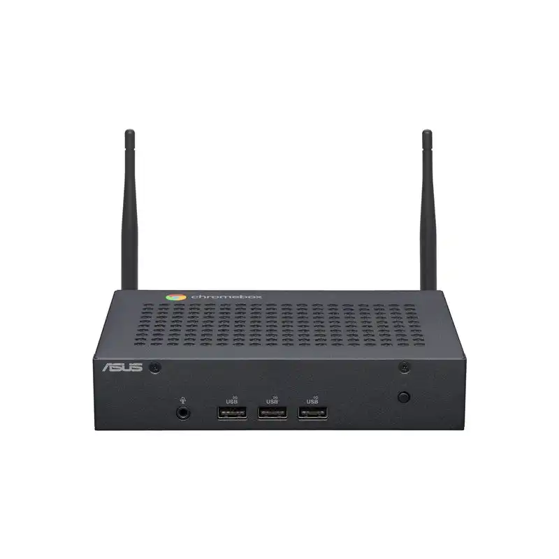 ASUS Fanless Chromebox CF40 BC014UN - Mini PC 1 x Celeron N4500 - jusqu'à 2.8 GHz - RAM 4 Go -... (90MS02V2-M000E0)_1