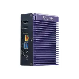 Shuttle - Ordinateur industriel - USFF 1 x série Atom X J6412 - jusqu'à 2.6 GHz - RAM 0 Go - SSD 0 x 0... (SPCEL12)_1