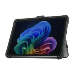 Coque de protection pour tablette - robuste - avec coins renforcés - transparent, noir - pour Microsoft... (062014)_3