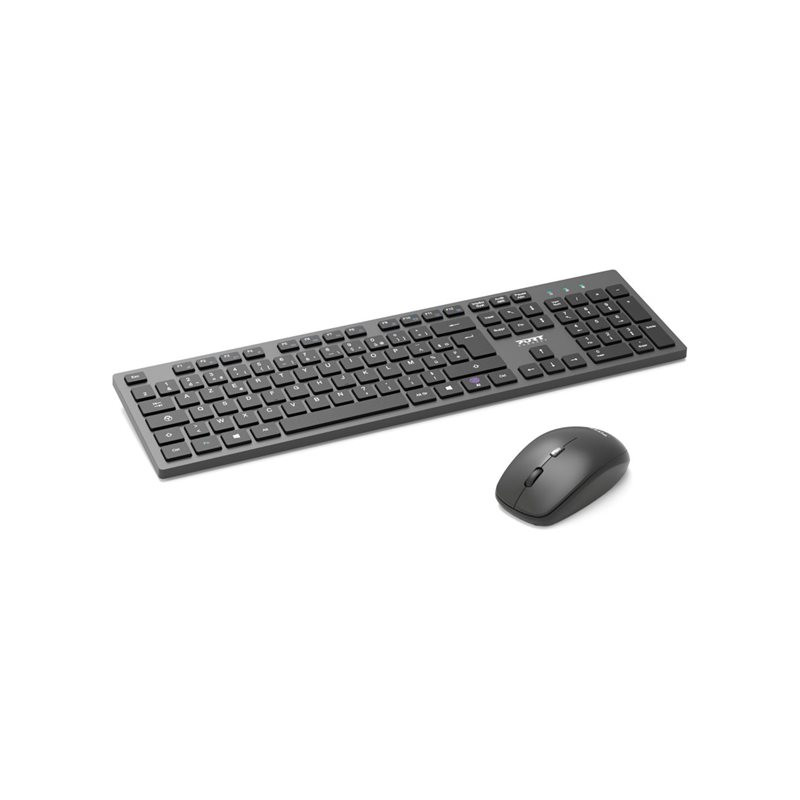 Ensemble clavier et souris - compact - sans fil - 2.4 GHz (911250)_1