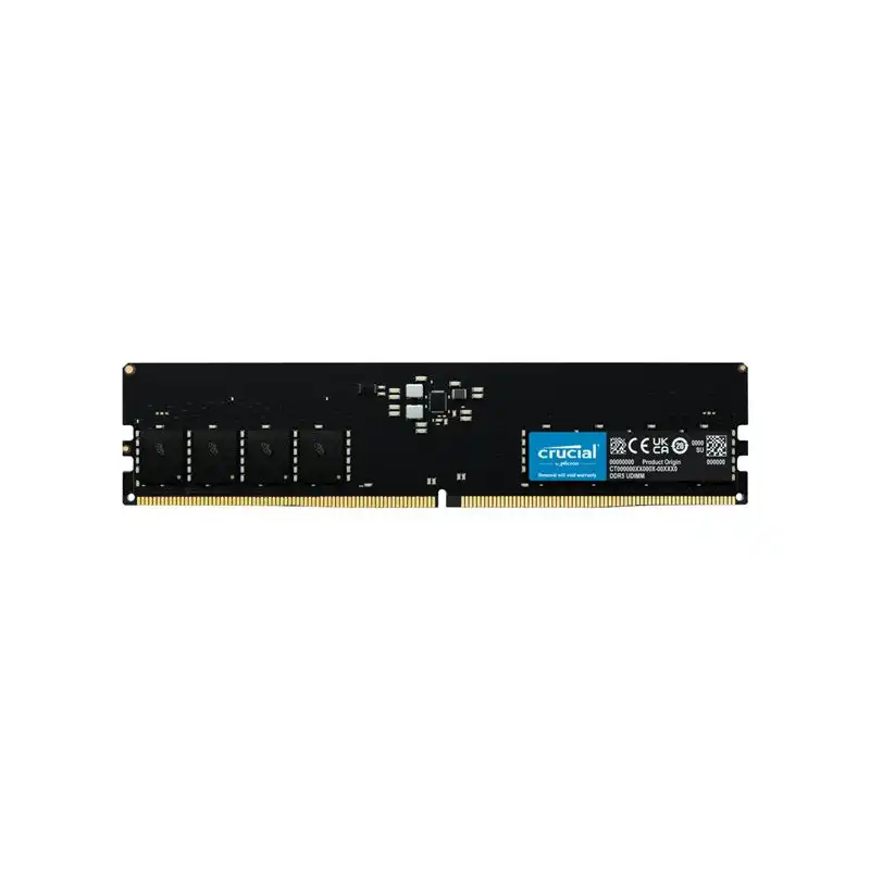 Crucial - DDR5 - module - 16 Go - DIMM 288 broches - 5600 MHz - PC5-44800 - CL46 - 1.1 V - mémoir... (CT16G56C46U5)_1