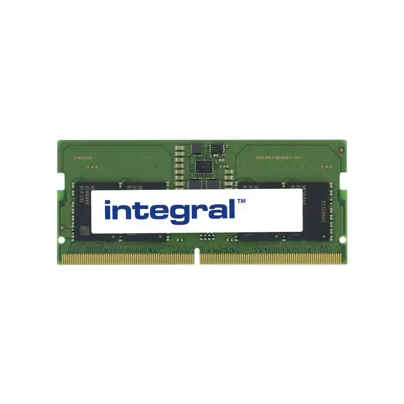 Integral - DDR5 - module - 8 Go - SO DIMM 262 broches - 5600 MHz - PC5-44800 - CL46 - 1.1 V - mémo... (IN5V8GNJWDX)_1