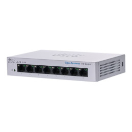 Cisco Business 110 Series 110-8T-D - Commutateur - non géré - 8 x 10 - 100 - 1000 - de bureau, ... (CBS110-8T-D-UK)_1