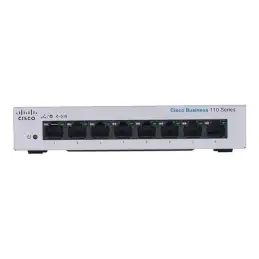 Cisco Business 110 Series 110-8T-D - Commutateur - non géré - 8 x 10 - 100 - 1000 - de bureau, ... (CBS110-8T-D-UK)_2