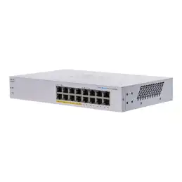 Cisco Business 110 Series 110-16PP - Commutateur - non géré - 8 x 10 - 100 - 1000 (PoE) + 8 x 1... (CBS110-16PP-UK)_1