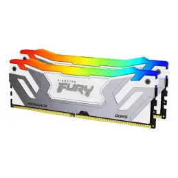 Kingston FURY Renegade RGB - DDR5 - kit - 48 Go: 2 x 24 Go - DIMM 288 broches - 4200 MHz - P... (KF584CU40RWAK2-48)_1