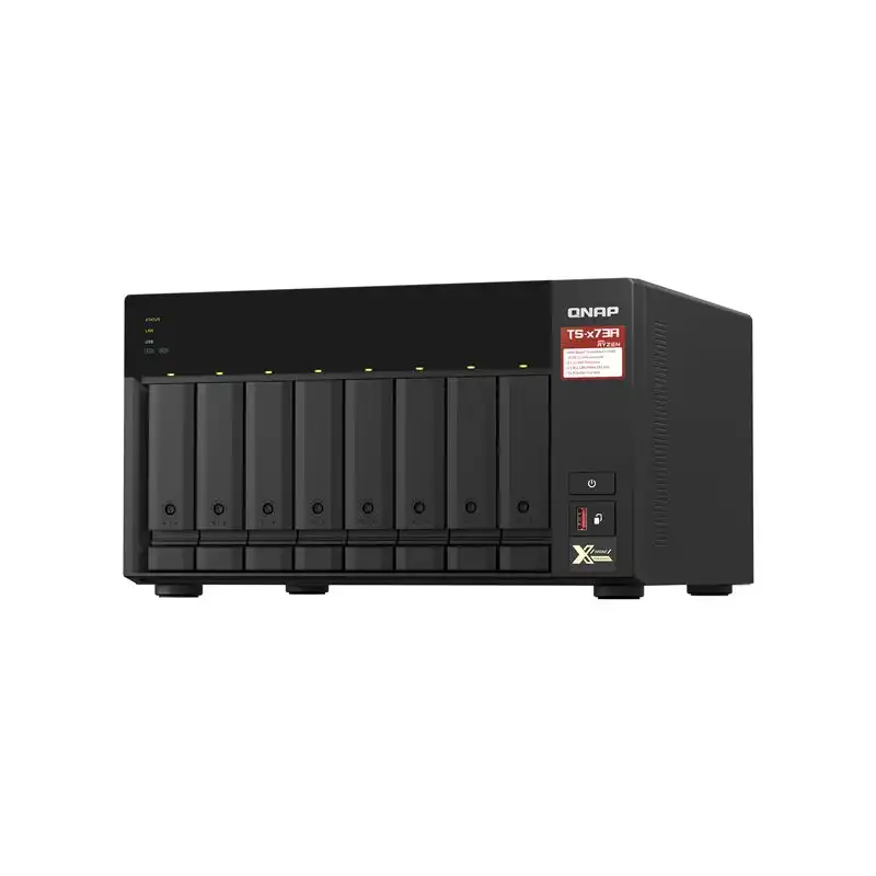 K - 8Bay NAS+N300 Hard Drive 8TB 256MB (TS-873A-8G + 8X HDWG480UZSVA)_1