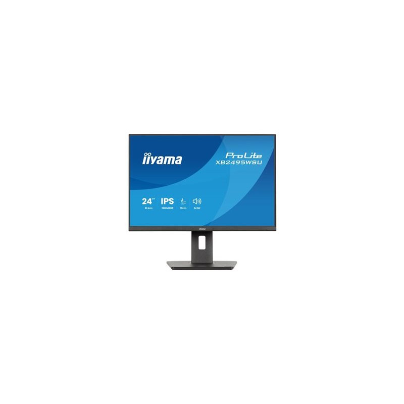 Écran LED - 24" (24.1" visualisable) - 1920 x 1200 @ 100 Hz - IPS - 350 cd - m² - 1500:1 - 4 ms -... (XB2495WSU-B1)_1