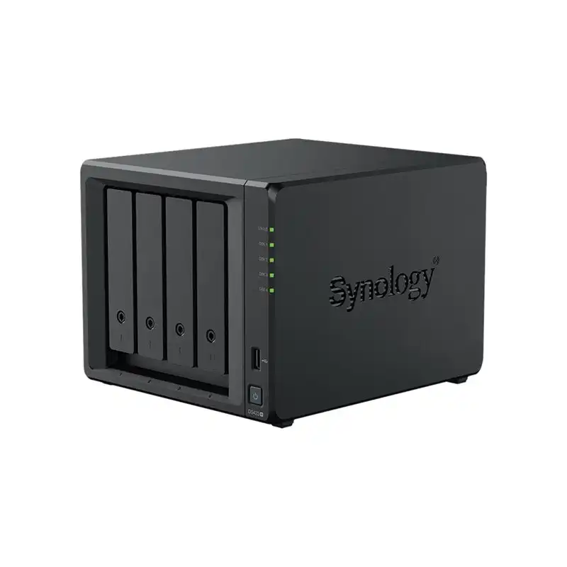 Synology Disk Station - Serveur NAS - 4 Baies - SATA 6Gb - s - RAID RAID 0, 1, 5, 6, 10, JBOD - RAM 2 G... (DS423+)_1