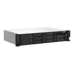 QNAP TS-864eU - Serveur NAS - 8 Baies - rack-montable - SATA 6Gb - s - RAID RAID 0, 1, 5, 6, 10, 5... (TS-864EU-4G)_5