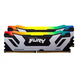 Kingston FURY Renegade RGB - DDR5 - kit - 48 Go: 2 x 24 Go - DIMM 288 broches - 4200 MHz - P... (KF584CU40RSAK2-48)_1