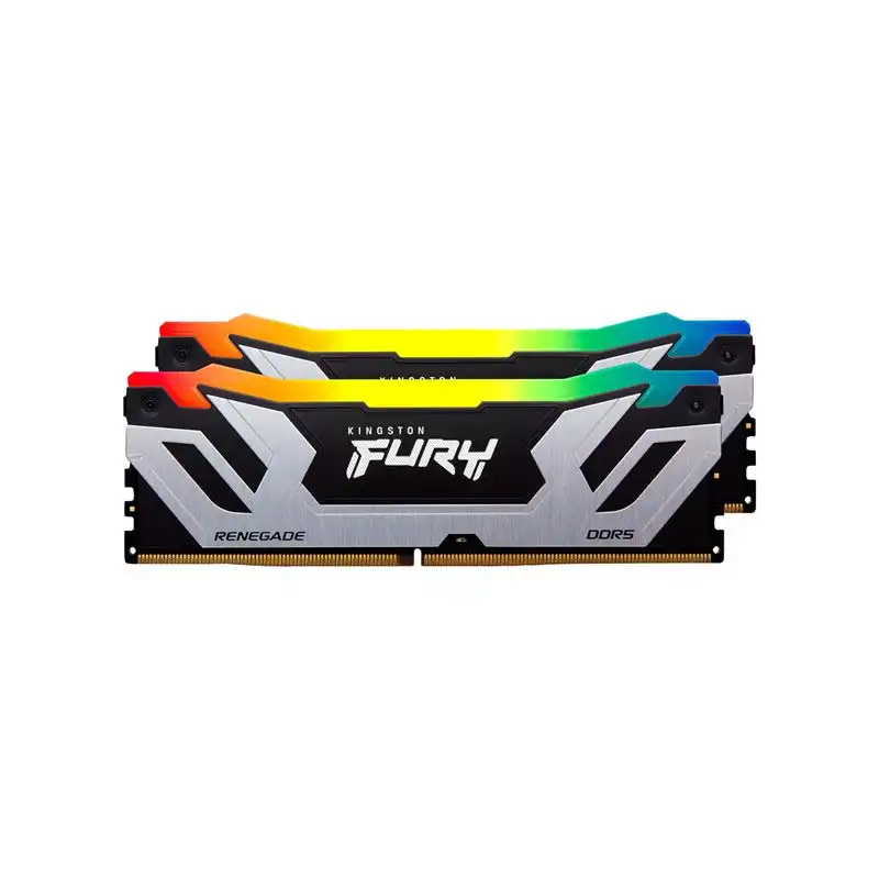 Kingston FURY Renegade RGB - DDR5 - kit - 48 Go: 2 x 24 Go - DIMM 288 broches - 4200 MHz - P... (KF584CU40RSAK2-48)_1