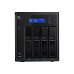 WD My Cloud PR4100 WDBNFA0080KBK - Serveur NAS - 4 Baies - 8 To - HDD 2 To x 4 - RAID RAID ... (WDBNFA0080KBK-EESN)_3