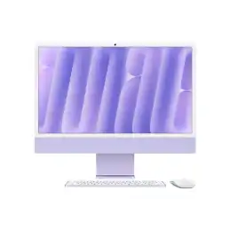 Apple iMac with 4.5K Retina display - Tout-en-un M4 jusqu'à - RAM 24 Go - SSD 512 Go - Apple M4 10-core -... (Z1K7)_1