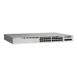 Cisco Catalyst 9200L - Network Advantage - commutateur - C3 - 24 x 10 - 100 - 1000 (PoE+) +... (C9200L-24P-4G-A-RF)_1