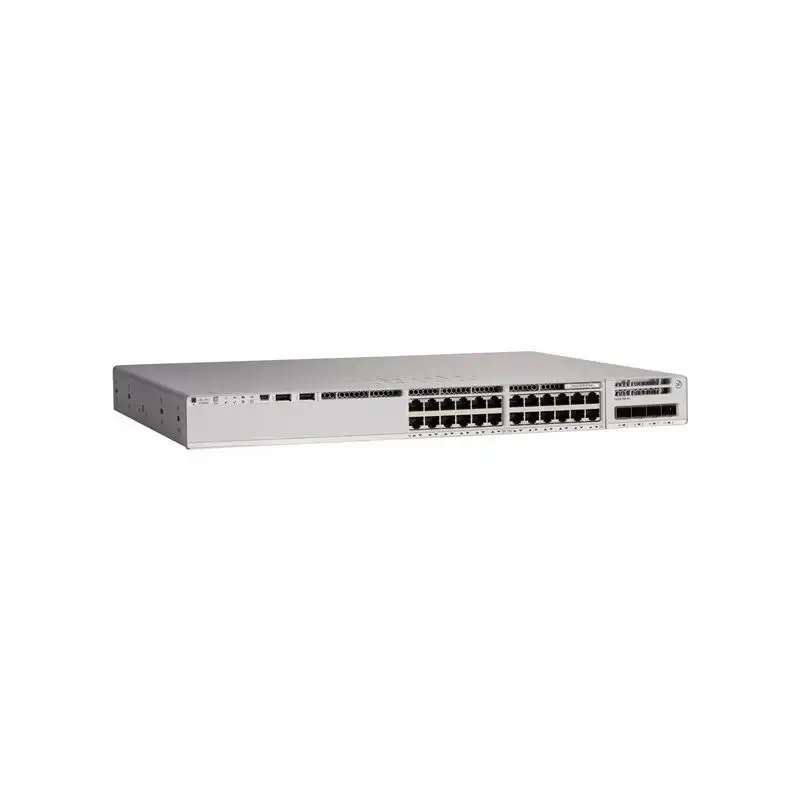 Cisco Catalyst 9200L - Network Advantage - commutateur - C3 - 24 x 10 - 100 - 1000 (PoE+) +... (C9200L-24P-4G-A-RF)_1