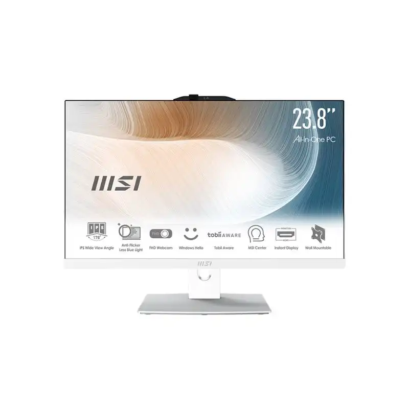 MSI Modern AM242TP 12M 483EU - Tout-en-un Core i5 1235U - jusqu'à 4.4 GHz - RAM 16 Go - SSD 51... (9S6-AE0712-1008)_1