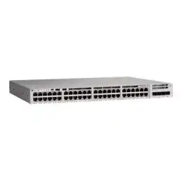 Cisco Catalyst 9200L - Network Advantage - commutateur - C3 - 48 x 10 - 100 - 1000 (PoE+) +... (C9200L-48P-4G-A-RF)_1
