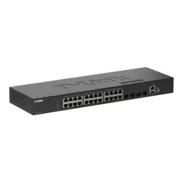 D-Link SmartPro DGS-1530-28 - Commutateur - intelligent - 24 x 10 - 100 - 1000 + 4 x 10 Gigabit ... (DGS-1530-28/E)_1