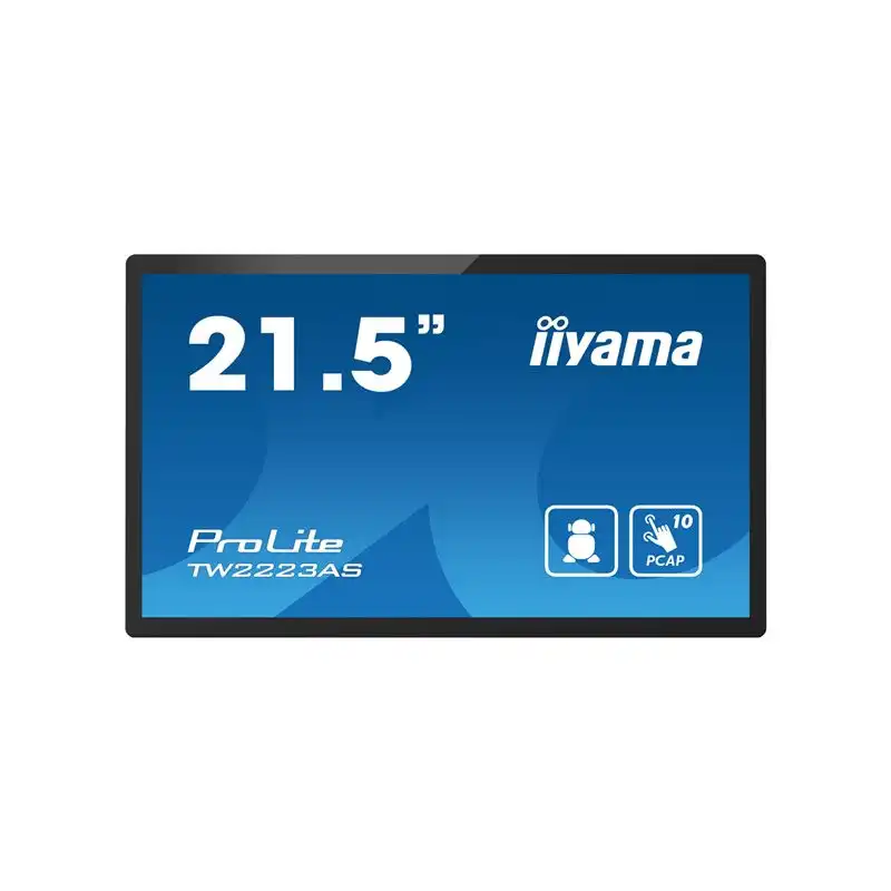 iiyama ProLite - Ordinateur Android - PC à écran tactile 1 RK3399 jusqu'à - RAM 4 Go - SSD - eMMC ... (TW2223AS-B2)_1