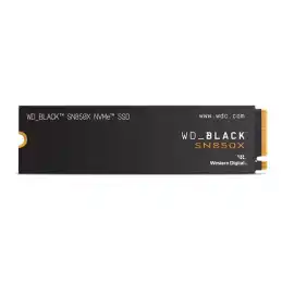 WD_BLACK SN850X WDS100T2X0E - SSD - chiffré - 1 To - interne - M.2 2280 - PCIe 4.0 x4 (NVMe... (WDS100T2X0E-00BCA0)_1