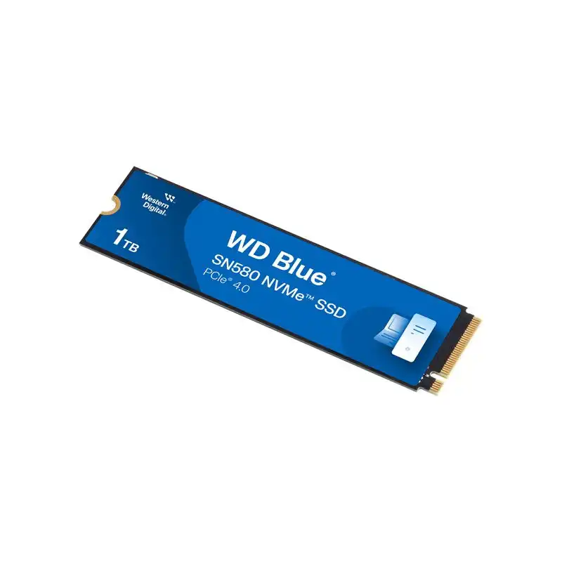 WD Blue SN580 WDS100T3B0E - SSD - 1 To - interne - M.2 2280 - PCIe 4.0 x4 (NVMe) (WDS100T3B0E-00CHF0)_1