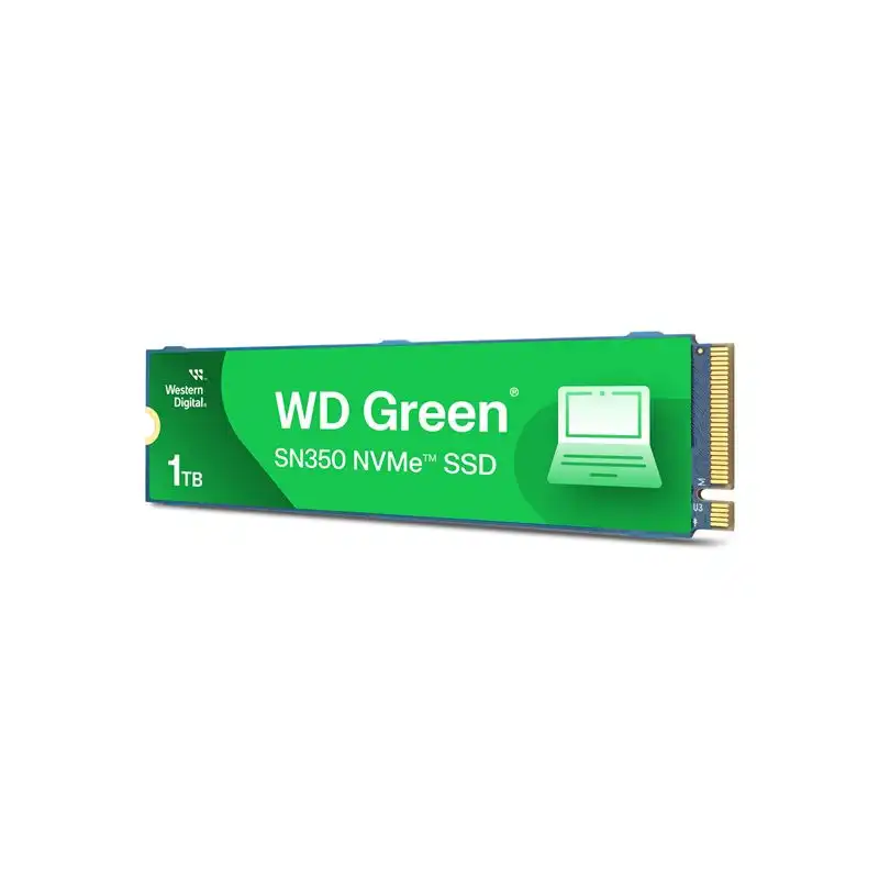 WD Green SN350 NVMe SSD - SSD - 1 To - interne - M.2 2280 - PCIe 3.0 x4 (NVMe) (WDS100T3G0C-00AZL0)_1