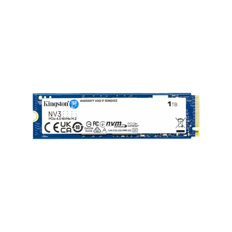 Kingston NV3 - SSD - 1 To - interne - M.2 2280 - PCIe 4.0 x4 (NVMe) (SNV3S/1000G)_1