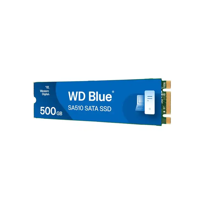 WD Blue SA510 - SSD - 500 Go - interne - M.2 2280 - SATA 6Gb - s (WDS500G3B0B-00AXS0)_1