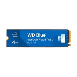 WD Blue SN5000 - SSD - 4 To - interne - M.2 2280 - PCIe 4.0 x4 (NVMe) (WDS400T4B0E-00BKY0)_2