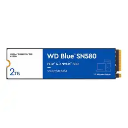 WD Blue SN580 WDS200T3B0E - SSD - 2 To - interne - M.2 2280 - PCIe 4.0 x4 (NVMe) (WDS200T3B0E-00CHF0)_1