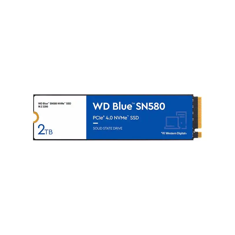 WD Blue SN580 WDS200T3B0E - SSD - 2 To - interne - M.2 2280 - PCIe 4.0 x4 (NVMe) (WDS200T3B0E-00CHF0)_1