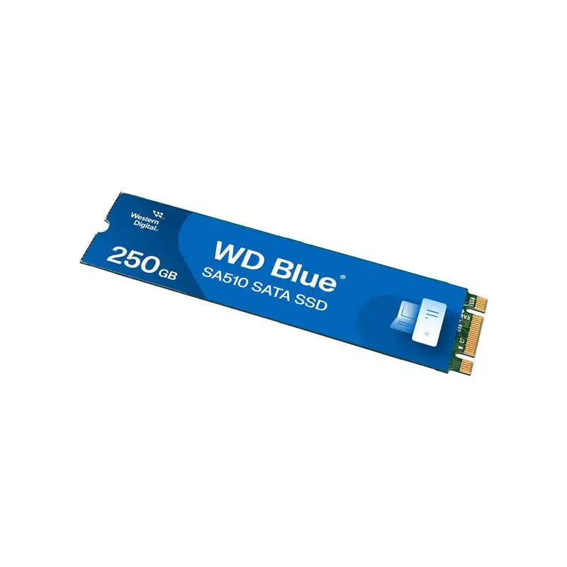 WD Blue SA510 WDS250G3B0B - SSD - 250 Go - interne - M.2 2280 - SATA 6Gb - s - bleu (WDS250G3B0B-00AXS0)_1