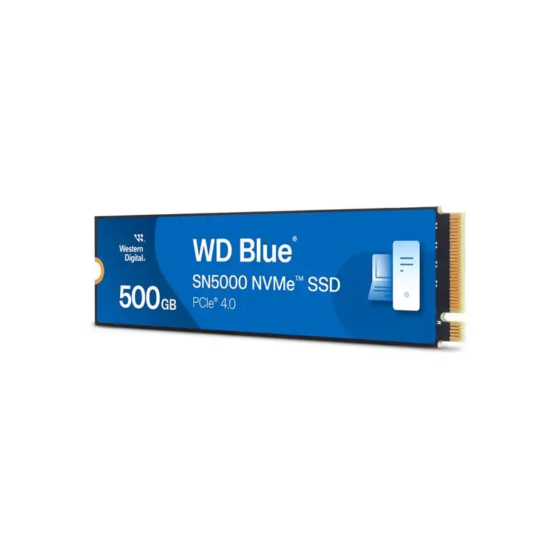 WD Blue SN5000 WDS500G4B0E - SSD - 500 Go - interne - M.2 2280 - PCIe 4.0 x4 (NVMe) (WDS500G4B0E-00CNZ0)_1