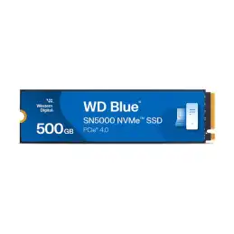 WD Blue SN5000 WDS500G4B0E - SSD - 500 Go - interne - M.2 2280 - PCIe 4.0 x4 (NVMe) (WDS500G4B0E-00CNZ0)_2