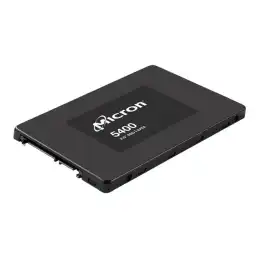 Micron 5400 PRO - SSD - chiffré - 3.84 To - interne - 2.5" - SATA 6Gb - s - AES 256 b... (MTFDDAK3T8TGA-1BC16ABYYR)_1