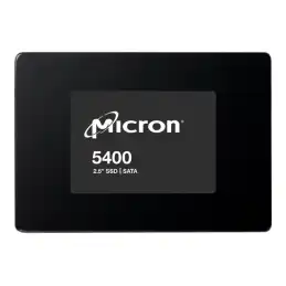 Micron 5400 PRO - SSD - chiffré - 3.84 To - interne - 2.5" - SATA 6Gb - s - AES 256 b... (MTFDDAK3T8TGA-1BC16ABYYR)_2