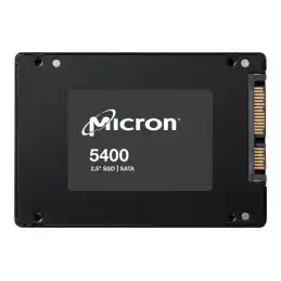 Micron 5400 PRO - SSD - chiffré - 3.84 To - interne - 2.5" - SATA 6Gb - s - AES 256 b... (MTFDDAK3T8TGA-1BC16ABYYR)_3