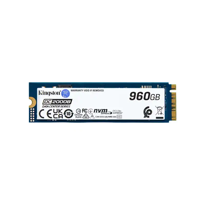 Kingston Data Center DC2000B - SSD - Enterprise - 960 Go - interne - M.2 2280 - PCIe 4.0 x4 (... (SEDC2000BM8/960G)_1