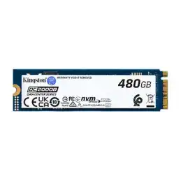 Kingston Data Center DC2000B - SSD - Enterprise - 480 Go - interne - M.2 2280 - PCIe 4.0 x4 (... (SEDC2000BM8/480G)_1