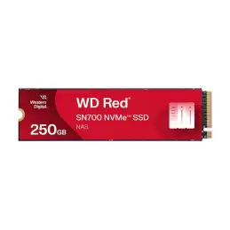 WD Red SN700 - SSD - 250 Go - interne - M.2 2280 - PCIe 3.0 x4 (NVMe) (WDS250G1R0C-68BDK0)_2