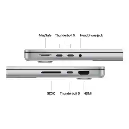 Apple MacBook Pro - M4 Pro - Apple M4 Pro 16-core - 24 Go RAM - 512 Go SSD - 14.2" 3024 x 1964 @ 120... (MX2E3FN/A)_4