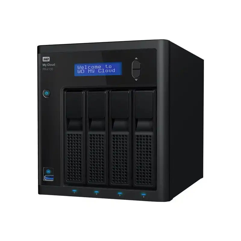 WD My Cloud PR4100 WDBNFA0560KBK - Pro Series - serveur NAS - 4 Baies - 56 To - HDD 14 To x... (WDBNFA0560KBK-EESN)_1