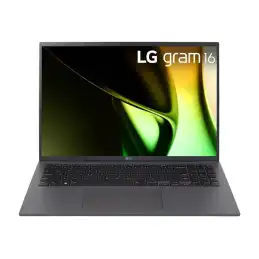 LG gram - Intel Core Ultra 7 - 155H - jusqu'à 4.8 GHz - Evo - Win 11 Pro - Carte graphique Inte... (16Z90S-G.AP78F)_1