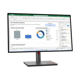 Écran LED - 27" - 2560 x 1440 QHD @ 60 Hz - IPS - 350 cd - m² - 1000:1 - 4 ms - HDMI, DisplayPort, ... (63A1GAT1EU)_3